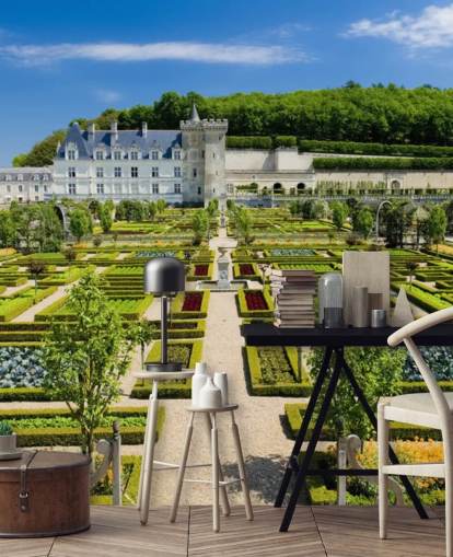 Uitgebreide Palace Garden Behang Uitgebreide Palace Garden Behang