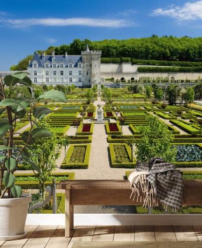 Elaborate Palace Garden Wallpaper Elaborate Palace Garden Wallpaper