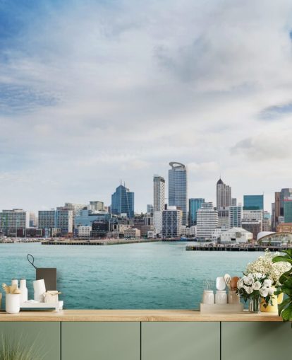 Aucklandin satama Auckland Harbour Wallpaper 