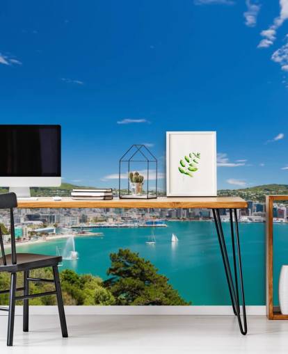 Wellington-bugten Bay of Wellington Wallpaper 