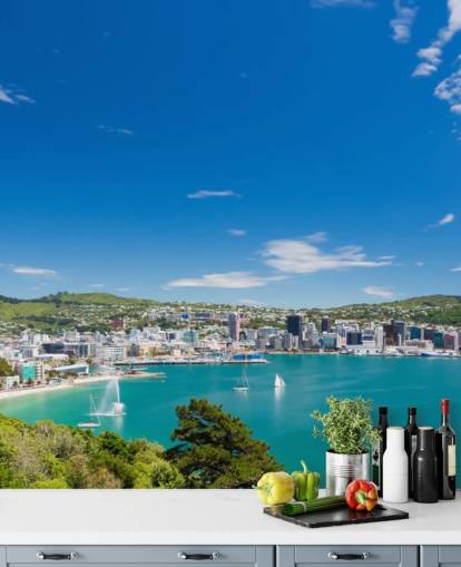 Bucht von Wellington Bay of Wellington Wallpaper 