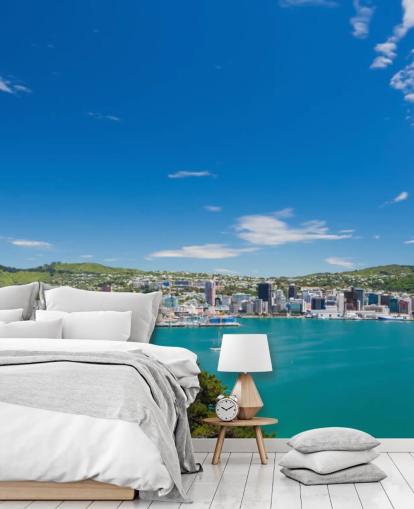 Bucht von Wellington Bay of Wellington Wallpaper Bucht von Wellington Bay of Wellington Wallpaper