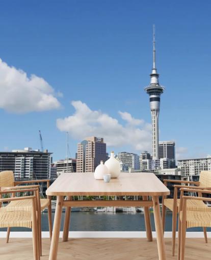 Paysage urbain d'Auckland Auckland Cityscape Wallpaper 