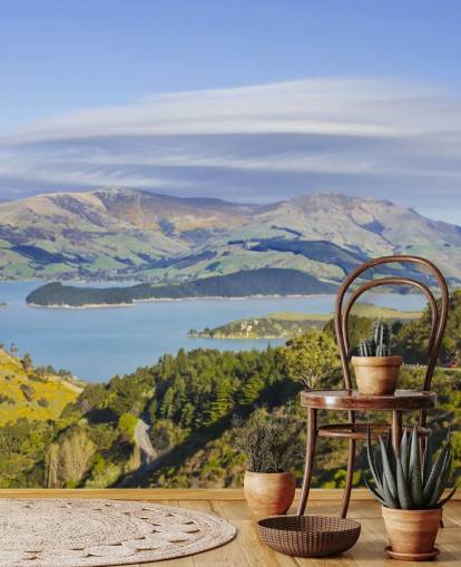 Banks Peninsula Lake Wallpaper