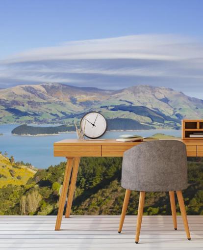 Landschafts-See-Tapete