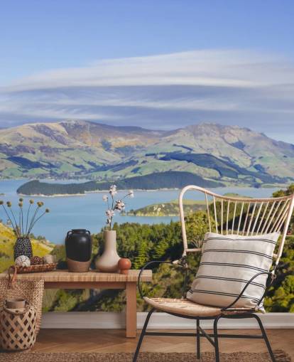 Landschafts-See-Tapete