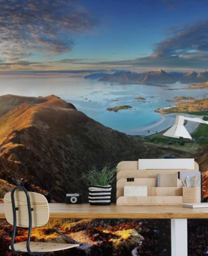 Rocky Coast Wall Mural