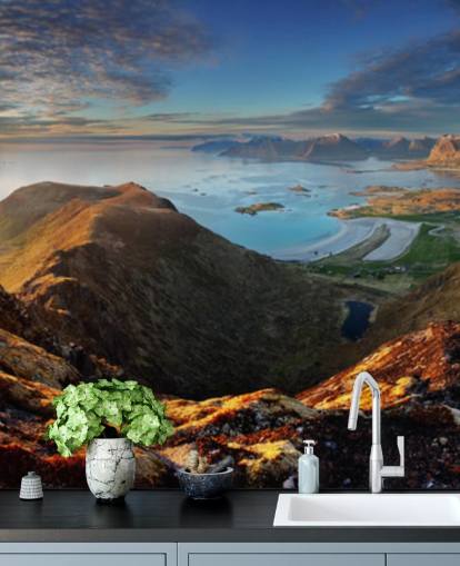 Mural da Parede Rocky Coast