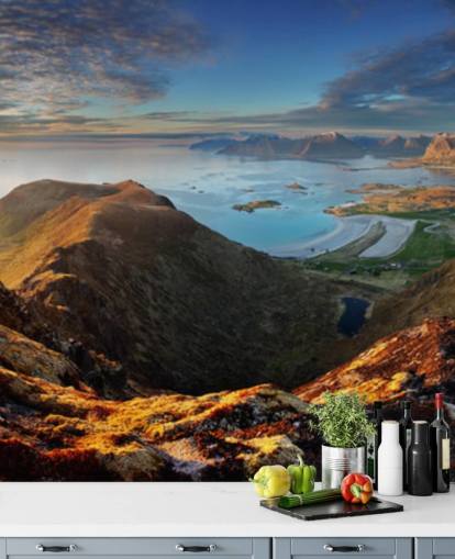 Rocky Coast Wall Mural