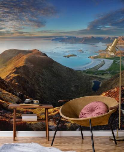 Mural da Parede Rocky Coast