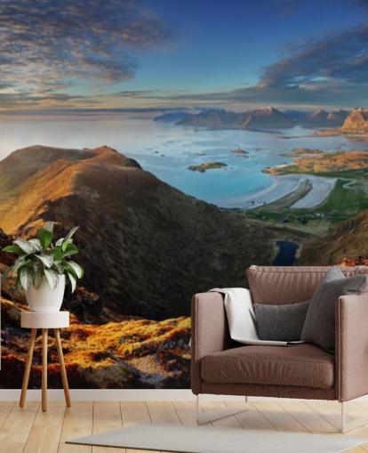 Rocky Coast Wall Mural