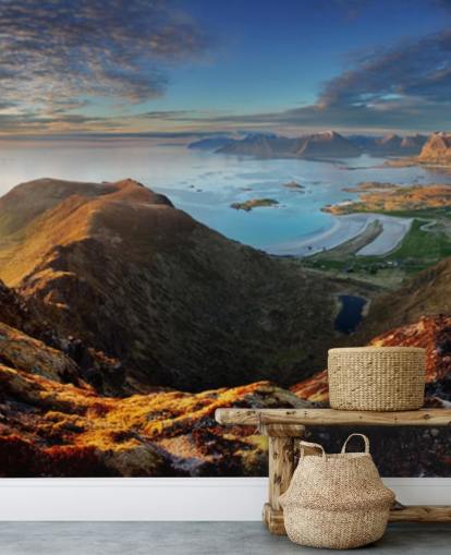 Rocky Coast Wall Mural