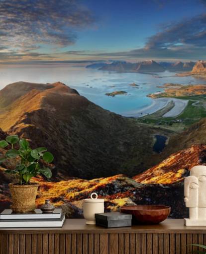 Mural da Parede Rocky Coast
