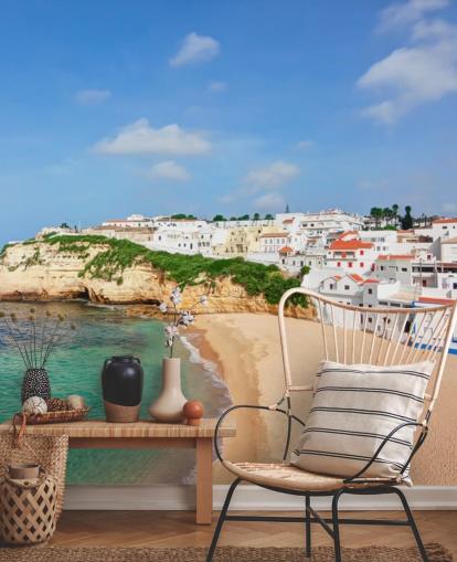 Algarve - Carvoeiron ranta Algarve Beach Wallpaper 