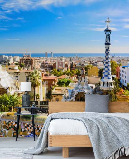Park Guell, Barcelona wall mural