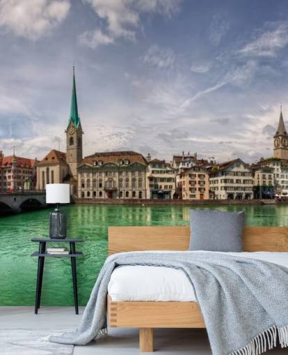 Skyline de Zürich Zurich Skyline Wallpaper 