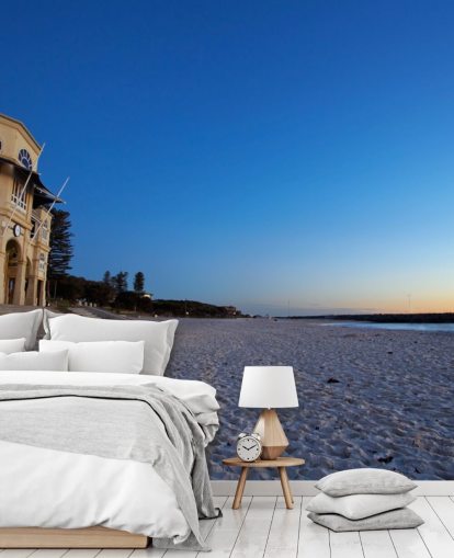 Cottesloe Beach, auringonlaskun rannikolla, Australia tapetti