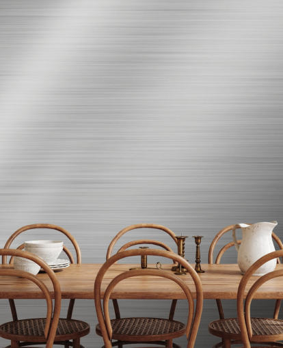 Papier peint Silver Steel Shine Papier peint Silver Steel Shine