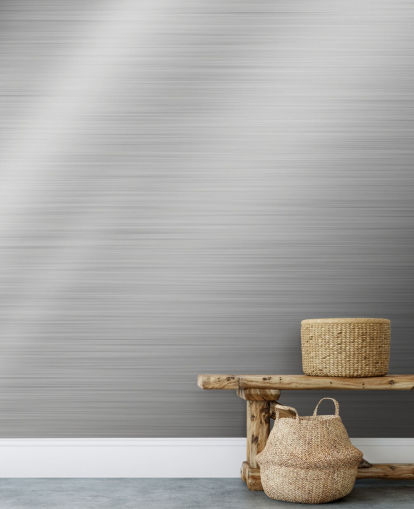 Papier peint Silver Steel Shine Papier peint Silver Steel Shine