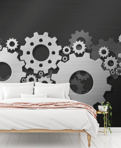 Turning Metal Gears Wallpaper