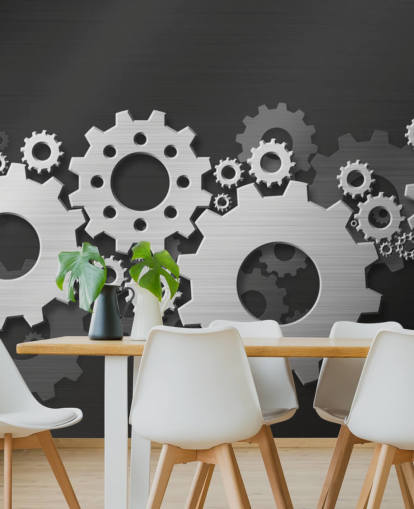 Turning Metal Gears Wallpaper