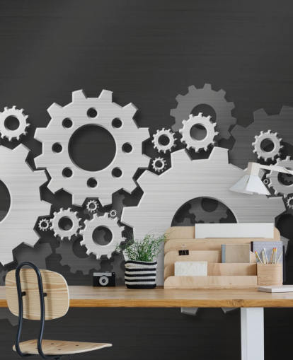 Turning Metal Gears Hintergrundbild