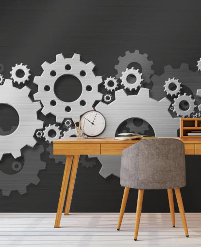 Turning Metal Gears Wallpaper