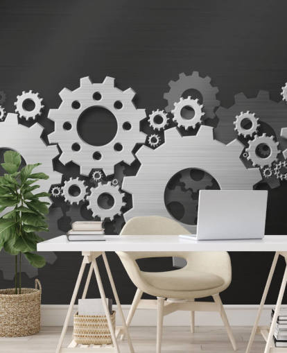 Turning Metal Gears Wallpaper