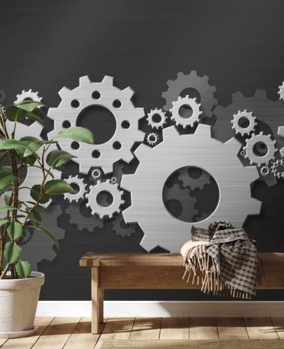 Turning Metal Gears Wallpaper