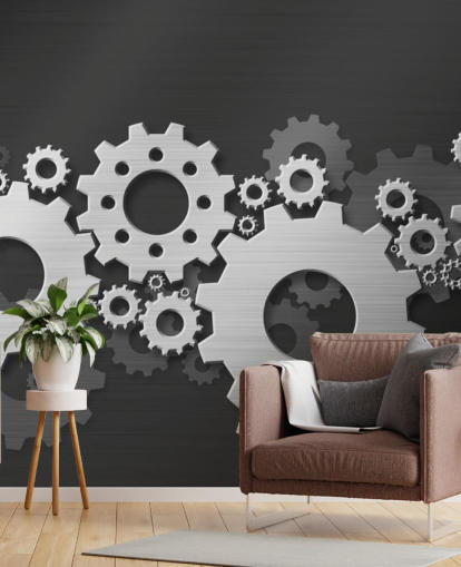 Turning Metal Gears Hintergrundbild