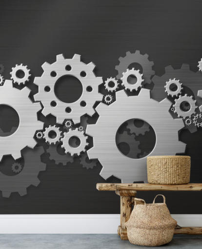 Turning Metal Gears Wallpaper