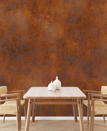 papel de parede de metal personalizável de cobre laranja chamado Rust Effect para cozinhas papel de parede de metal personalizável de cobre laranja chamado Rust Effect para cozinhas
