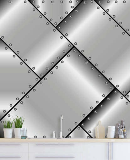 Studded Steel Metal Bakgrunn