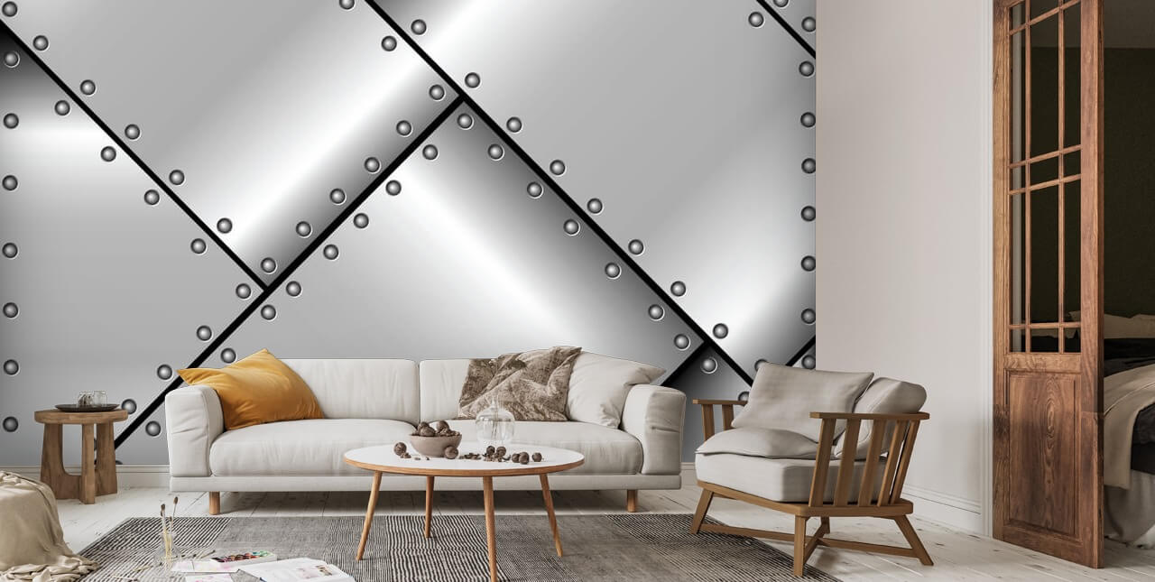 Metal Weave Wallpaper | Wallsauce EU