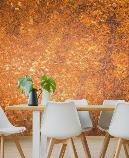 copper surface texture wallpaper mural called Rust Surface for living rooms and kitchens