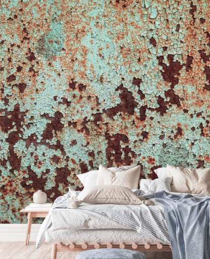 Corroded Copper Metal Wallpaper Corroded Copper Metal Wallpaper