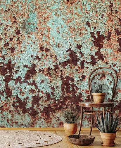 Corroded Copper Metal Wallpaper Corroded Copper Metal Wallpaper