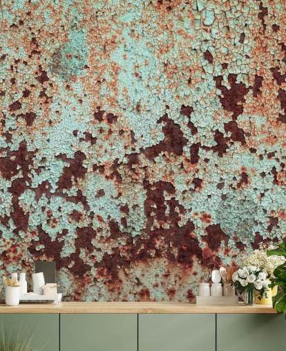 Corroded Copper Metal Wallpaper Corroded Copper Metal Wallpaper