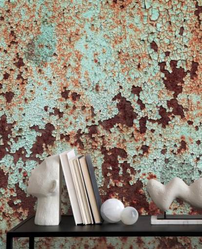 Corroded Copper Metal Wallpaper Corroded Copper Metal Wallpaper