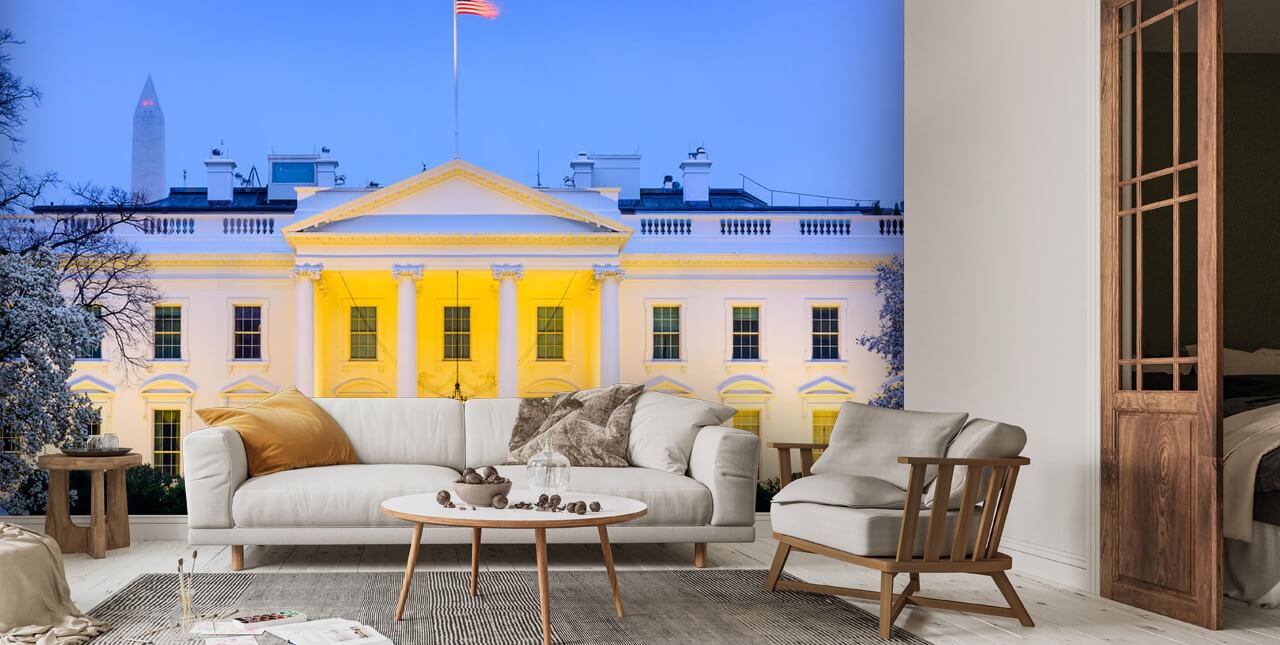 The White House Mural Wallsauce AU