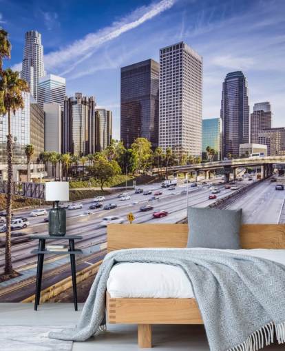 Papel pintado de LA Road