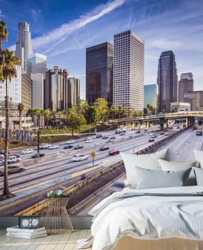 Papel pintado de LA Road