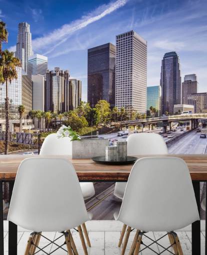 Papel pintado de LA Road