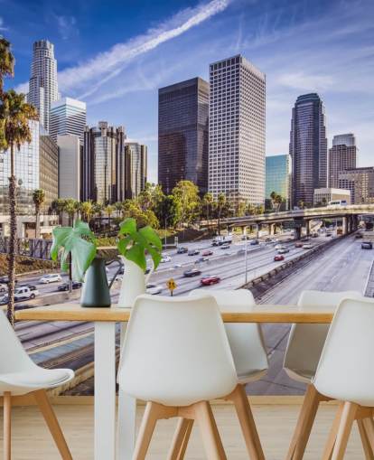 Papel pintado de LA Road