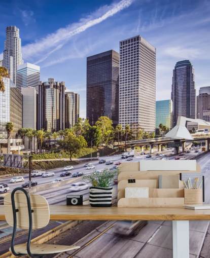 Papel pintado de LA Road