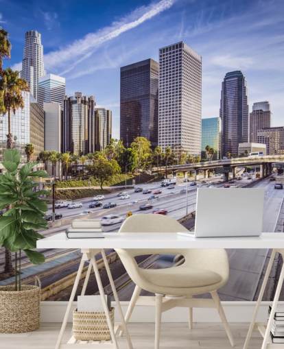 Papel pintado de LA Road