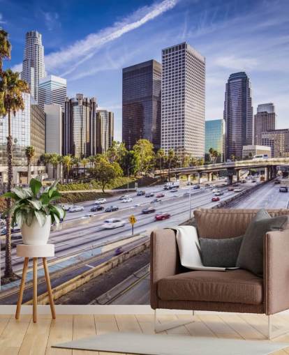 Papel pintado de LA Road