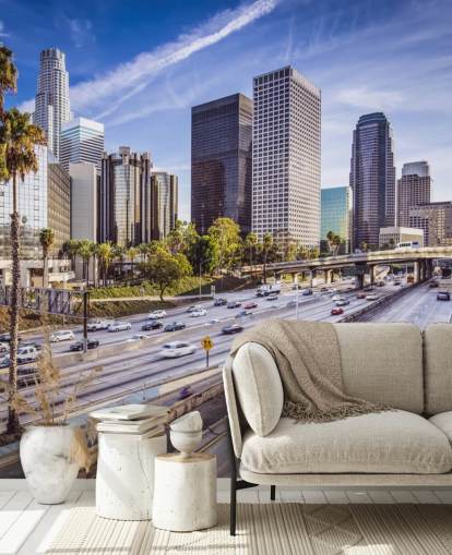 Papel pintado de LA Road