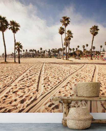 Los Angeles Beach Bakgrunn