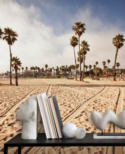 Los Angeles Beach Hintergrundbild Los Angeles Beach Hintergrundbild